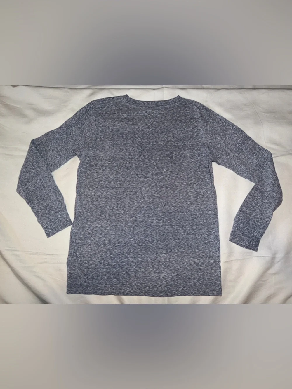 Levis Logo Heather Grey Long-Sleeve Tee‎